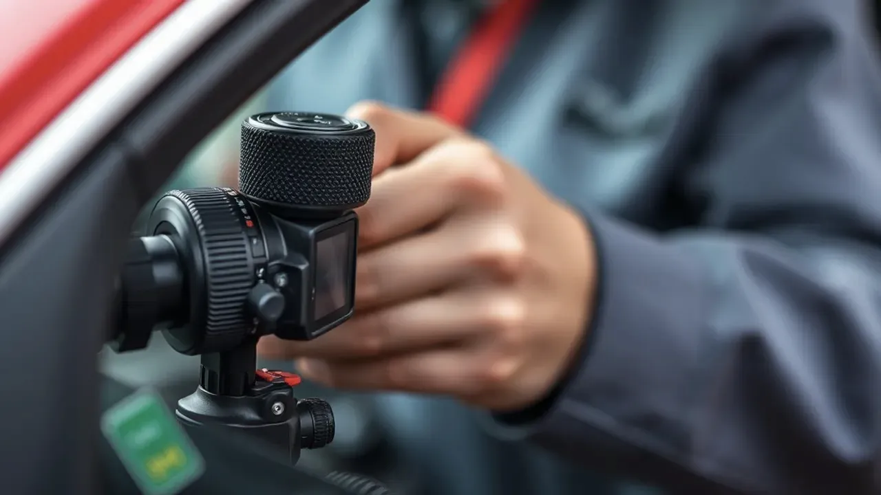 Equipment used for Altrincham private hire, photographed close up