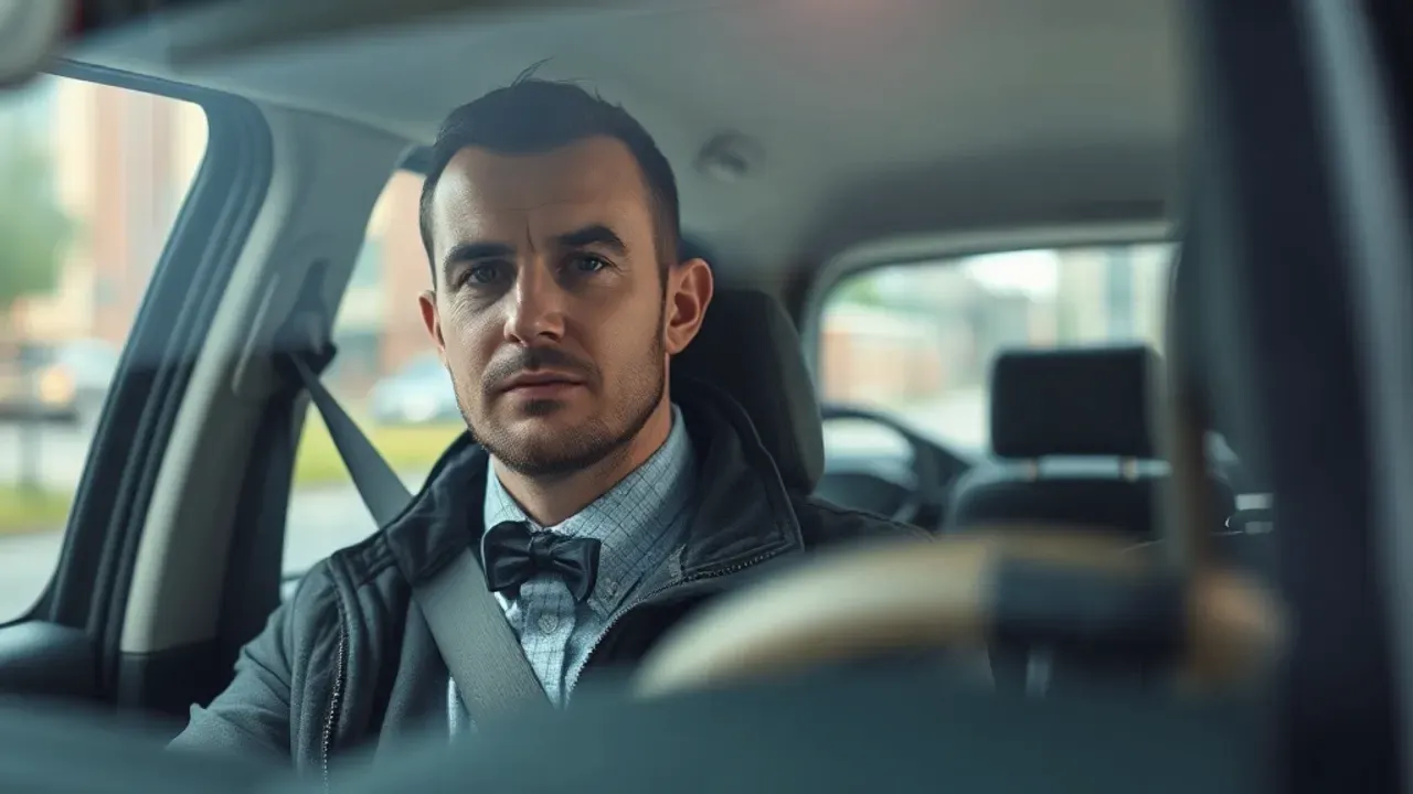 A professional carrying out Private hire minibus near Manchester