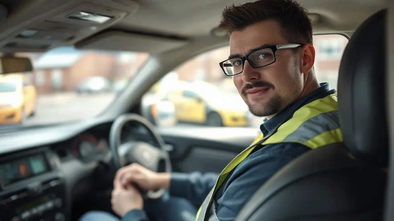 A professional carrying out School contract transport near Manchester